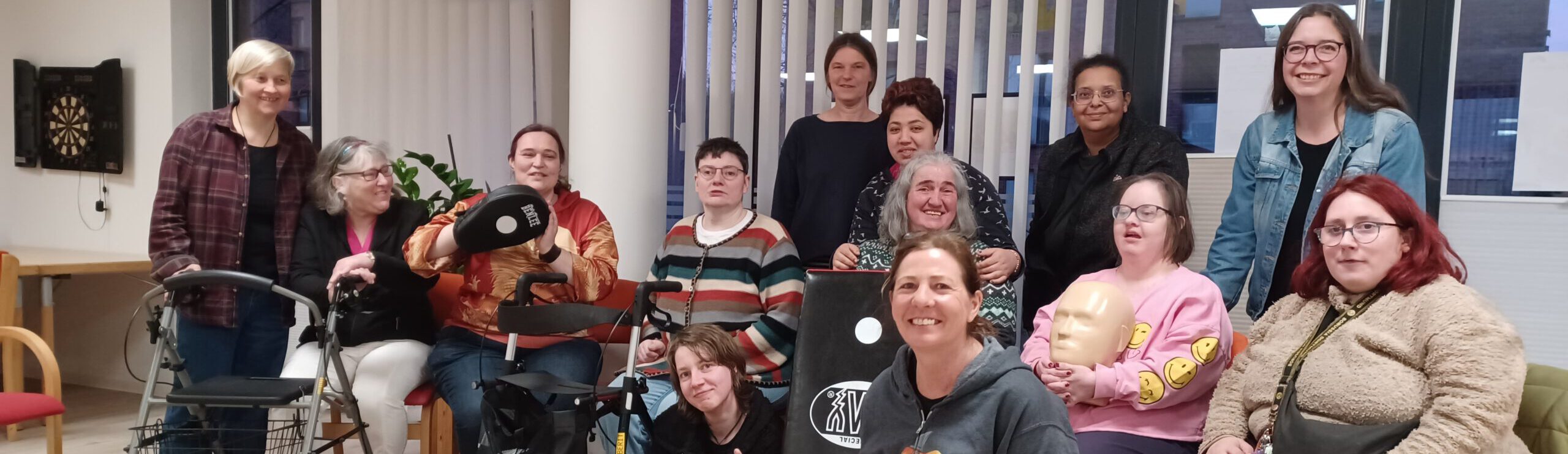 Gemeinsam sind wir stark – Selbstschutz für Frauen mit Behinderung!